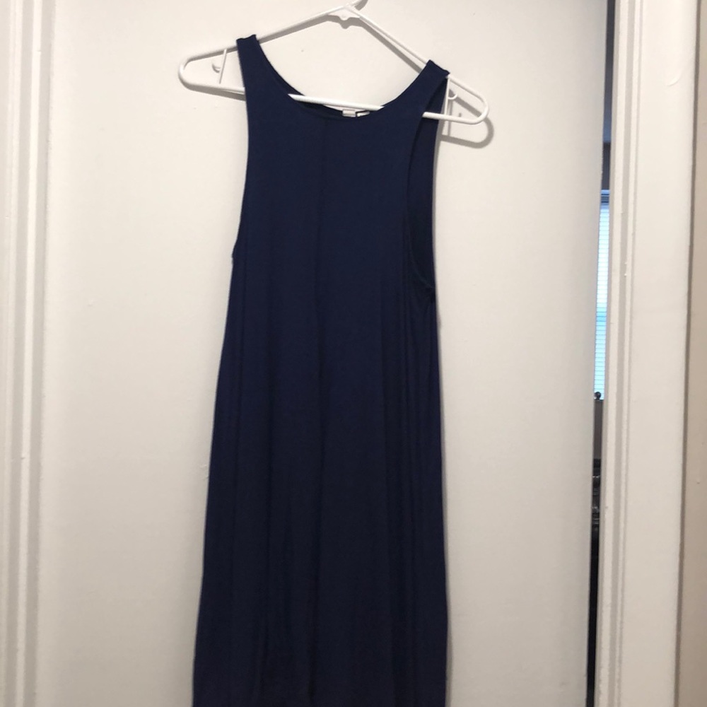 Navy cotton sundress